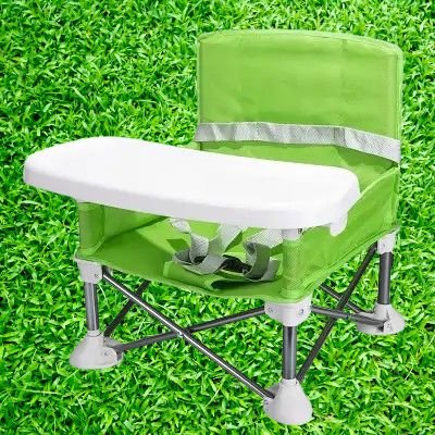 Chaise Pliante - BabyBoosterSeat™ - Vert - Bébinou En Voyage