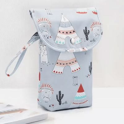Sac à Langer - BabyBags™ - Gris - Bébinou En Voyage