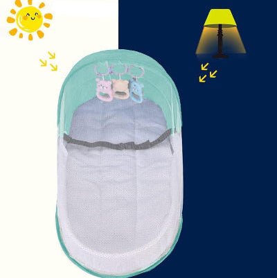 Berceau de Voyage - BabyNest™ - Vert - Bébinou En Voyage