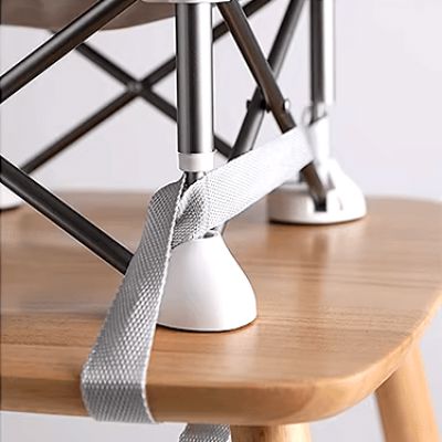 Chaise Pliante - BabyBoosterSeat™ - Gris - Bébinou En Voyage