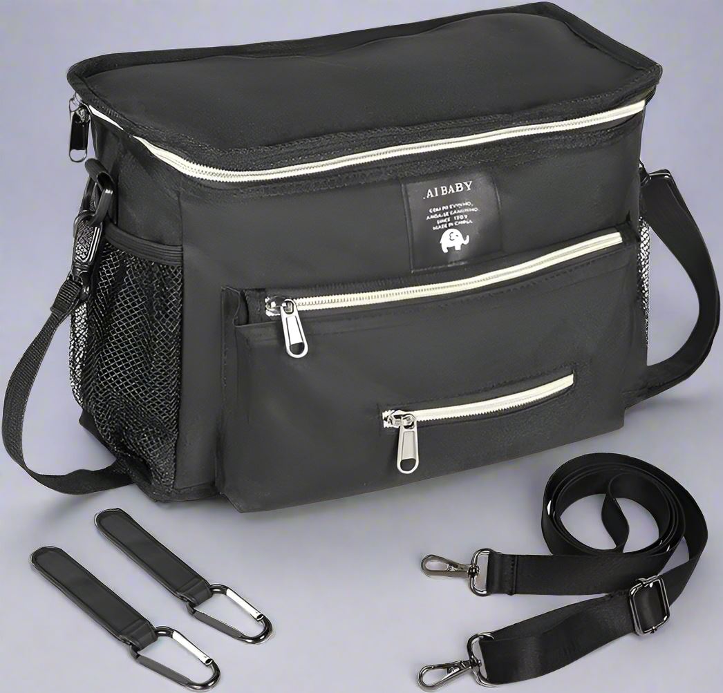 Sac à Langer - BabyTravel™ - Noir - Bébinou En Voyage