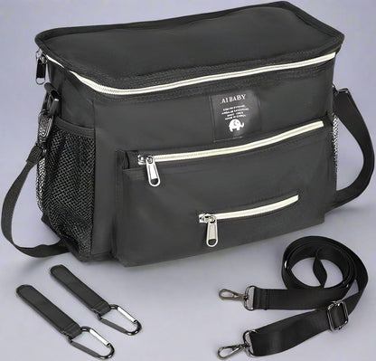 Sac à Langer - BabyTravel™ - Noir - Bébinou En Voyage