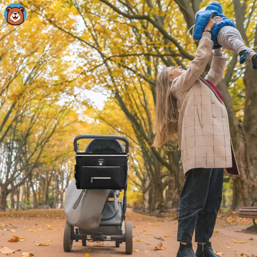 Sac à Langer - BabyTravel™ - Noir - Bébinou En Voyage
