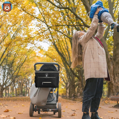 Sac à Langer - BabyTravel™ - Noir - Bébinou En Voyage
