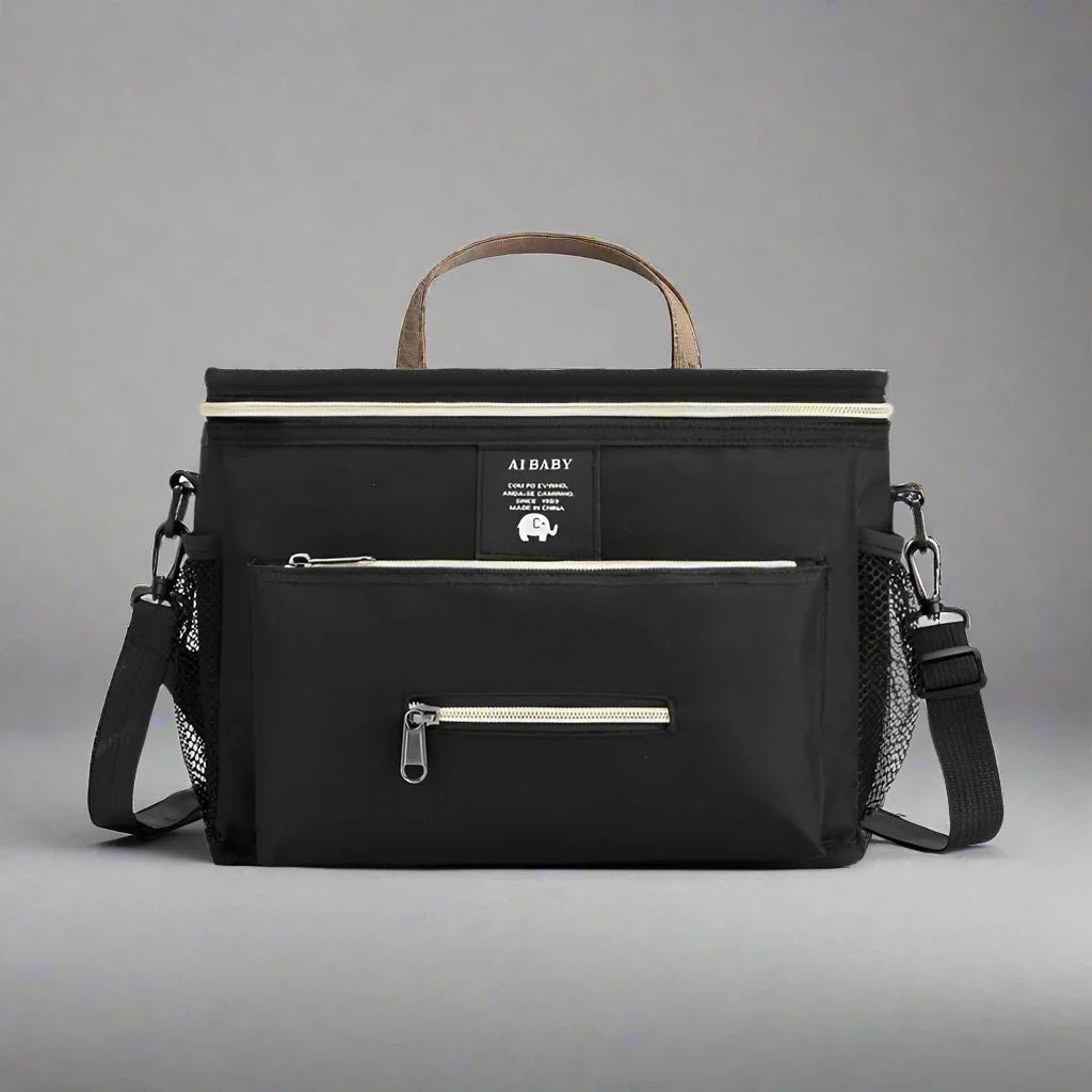 Sac à Langer - BabyTravel™ - Noir - Bébinou En Voyage