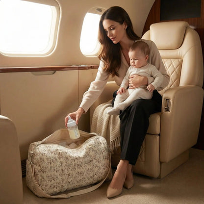 Sac à langer multifonctionnel | Élégance Pratique - Bébinou En Voyage